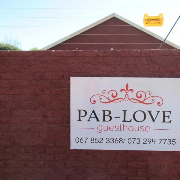 Pab-Love Guest House, hotell sihtkohas Kuruman