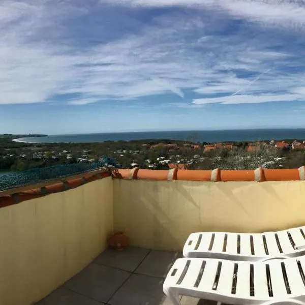Hôtel Le Vivier WISSANT - Vue Mer - Côte d'Opale - Baie de Wissant - 2CAPS – hotel w mieście Wissant