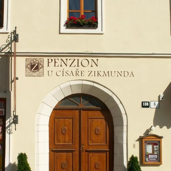 Penzion U Císaře Zikmunda, hotel a Němčičky