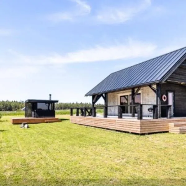 Spithami Seaside Wooden Chalet, hotel di Elbiku