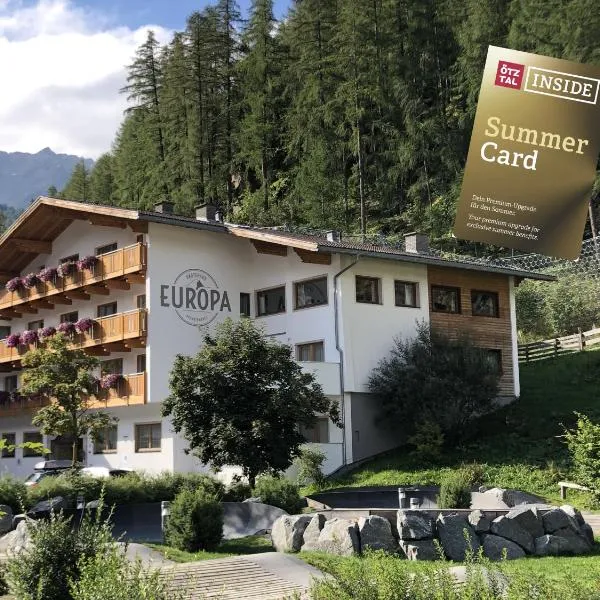 Gästehaus Europa, hotel in Sölden