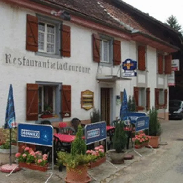 Auberge Restaurant Couronne, hotel v destinaci Beurnevésin