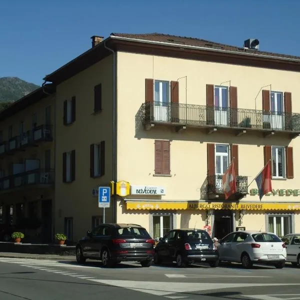 Osteria Belvedere, hôtel à Losone