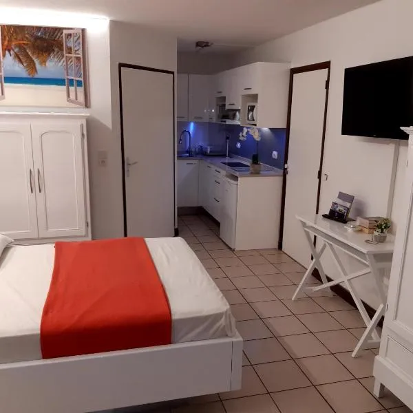 Studio Climatisé - Piscine-Plage - 1 à 2 personnes, hotel v destinaci Sainte-Anne