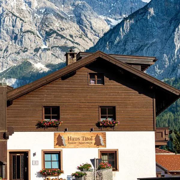 Haus Tirol Ehrwald, hotell i Ehrwald