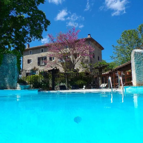 Logis des Magnans -Les terrasses du Coutach -, hotel in Brouzet