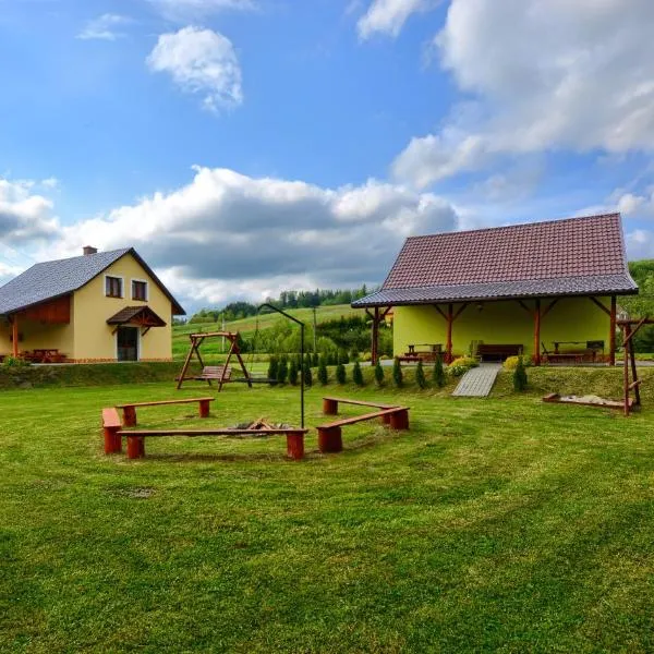 Domek w Bieszczadach u Ani Apartament 2, hotel in Orelec