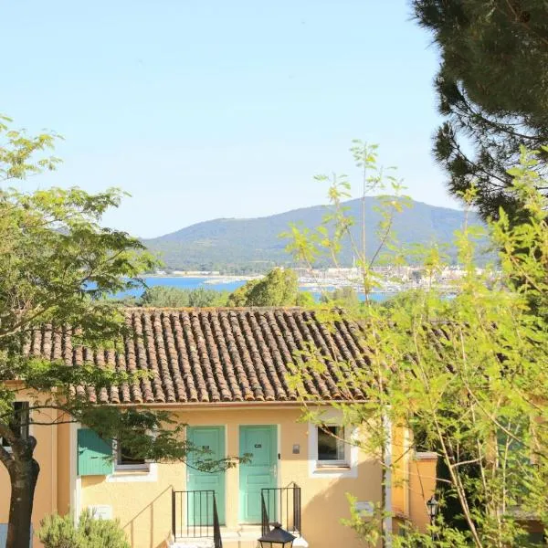 Chez Adriana Studio VUE MER avec Piscine: Grimaud şehrinde bir otel