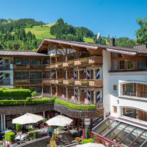 Hotel Kaiserhof Kitzbühel, 4 Sterne Superior、キッツビュールのホテル
