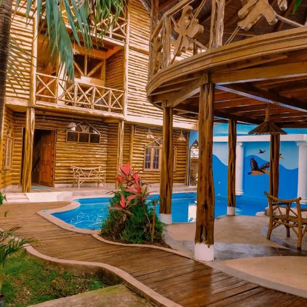 Hostal Poseidon, hotel a Puerto Cayo
