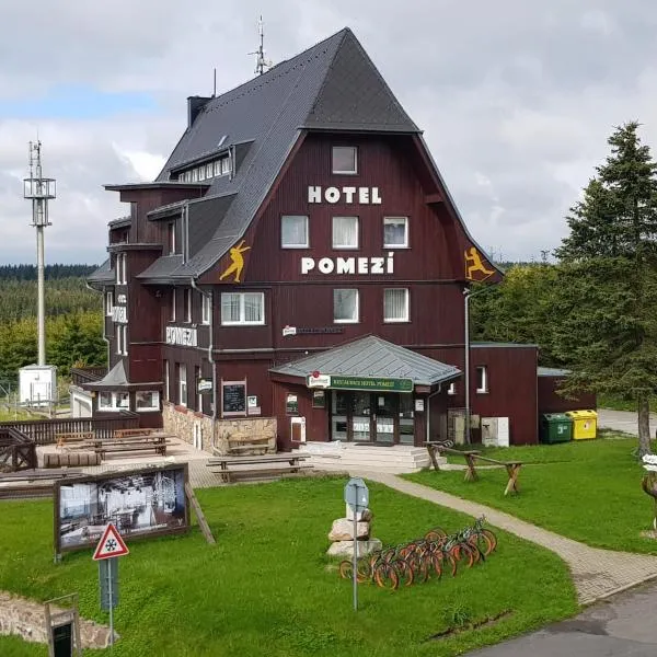 Hotel a restaurace Pomezí, hotell i Mikulov v Krušných Horách