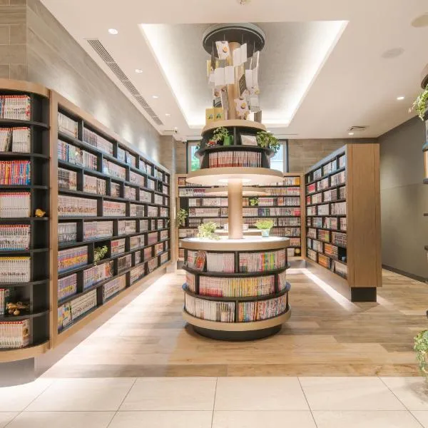 Quintessa Hotel Osaka Shinsaibashi Comic & Books, hôtel à Osaka