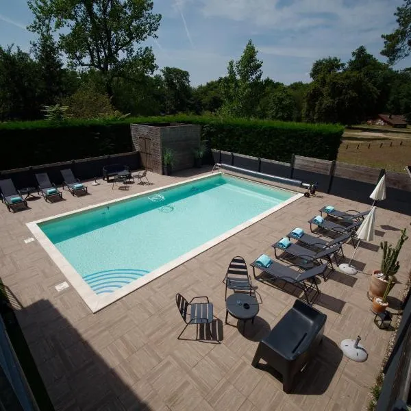 Hotel Au Bon Coin du Lac – hotel w mieście Mimizan