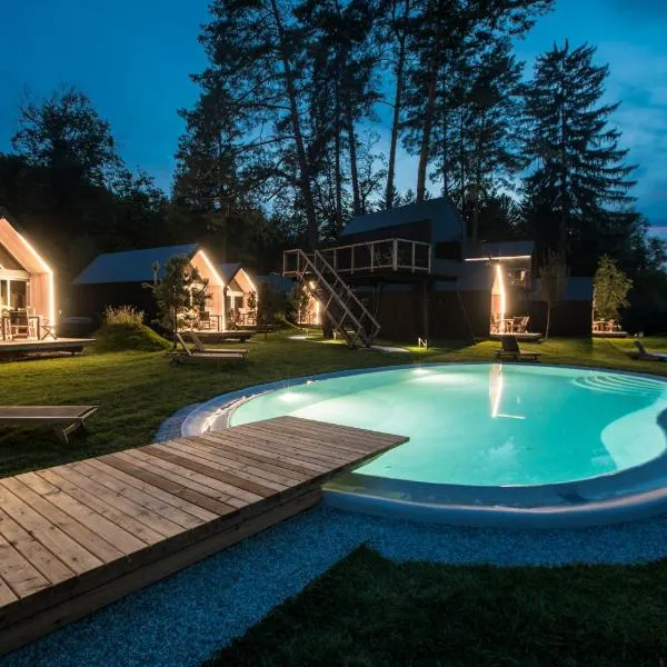 Luxury glamping Chocolate village、マリボルのホテル