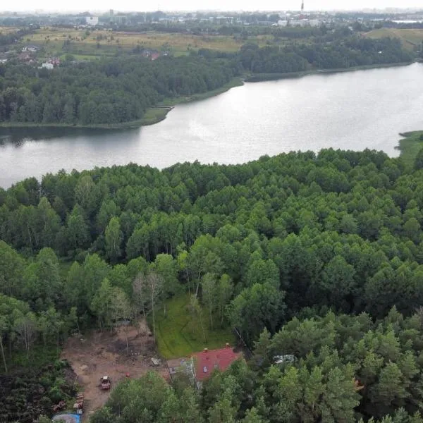 Dom w głębi lasu, hotell i Rosochaty Róg