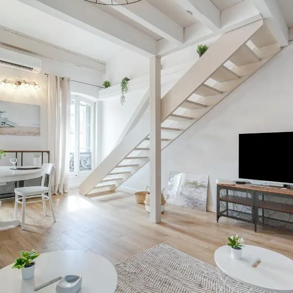 Splendid 2-bedroom apartment close to the Opera、マルセイユのホテル