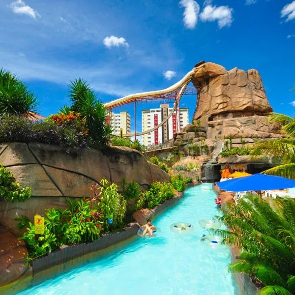 Lacqua diRoma com acesso Acqua Park e Splash, khách sạn ở Caldas Novas