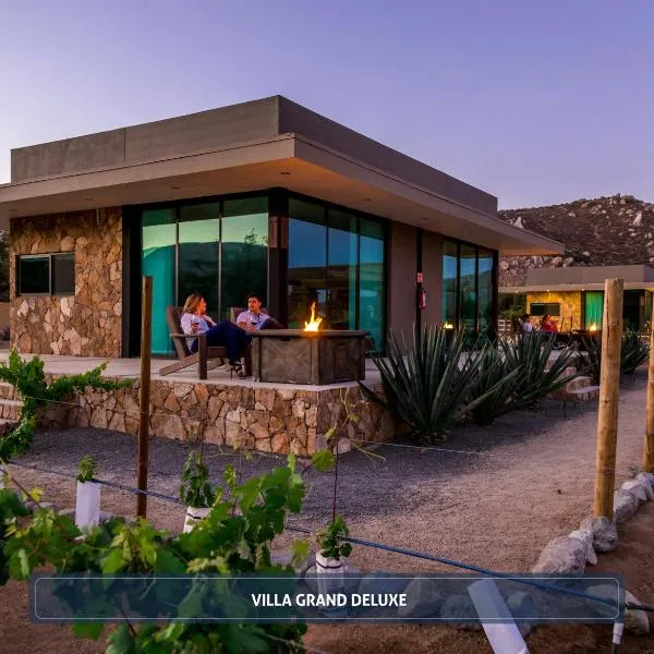 Entre Viñedos by Hotel Boutique Valle de Guadalupe、バジェ・デ・グアダルーペのホテル