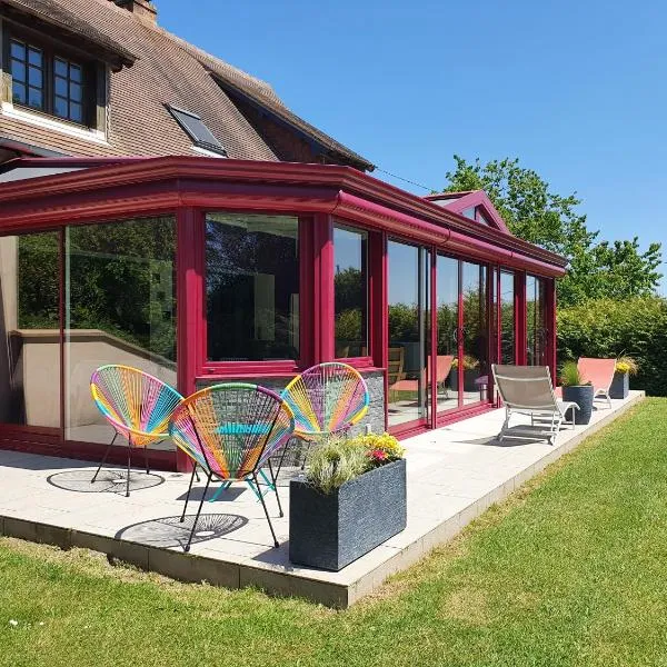 La mare aux chevres – hotel w mieście Reux