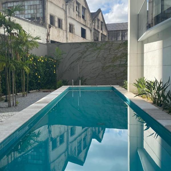 Flat de luxo centro SP com piscina,academia,lavanderia,garagem e segurança 24h - Foto 4