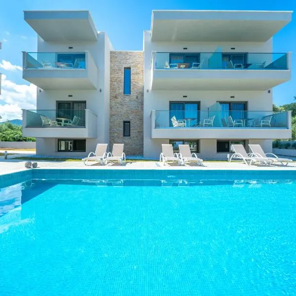 Aquamarine Luxury Rooms Thassos, готель у місті Ліменас