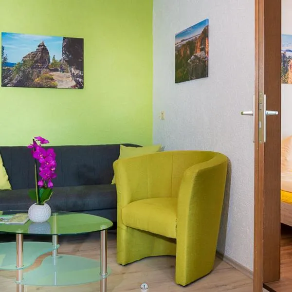 4-Bettzimmer Sächsische Schweiz, hotel en Mittelndorf