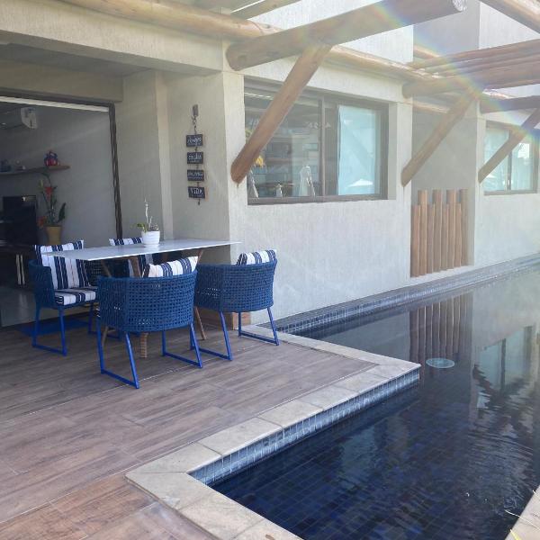 Flat Polinésia Térreo Piscina Privativa