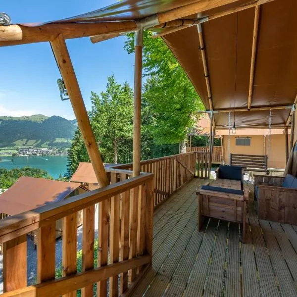 Ferienpark Terrassencamping Süd-See, hôtel à Walchsee