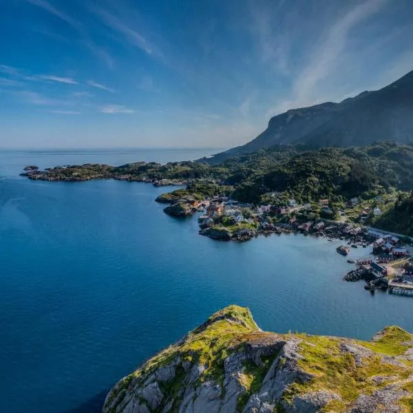 Lofoten Cottages, hotel Nusfjordban