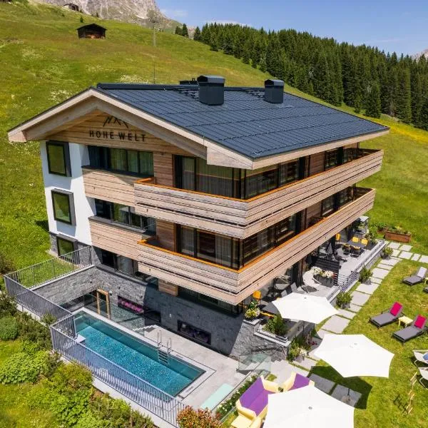 Chalet Hohe Welt - luxury apartments, хотел в Лех ам Алберг