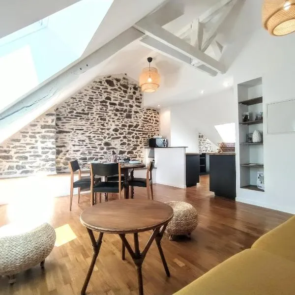 Le Nid - Fougères centre historique, hotell i Fougères