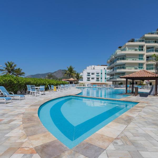 Apto na Praia do Pontal com vista deslumbrante - Villa del Sol Residences - Foto 4