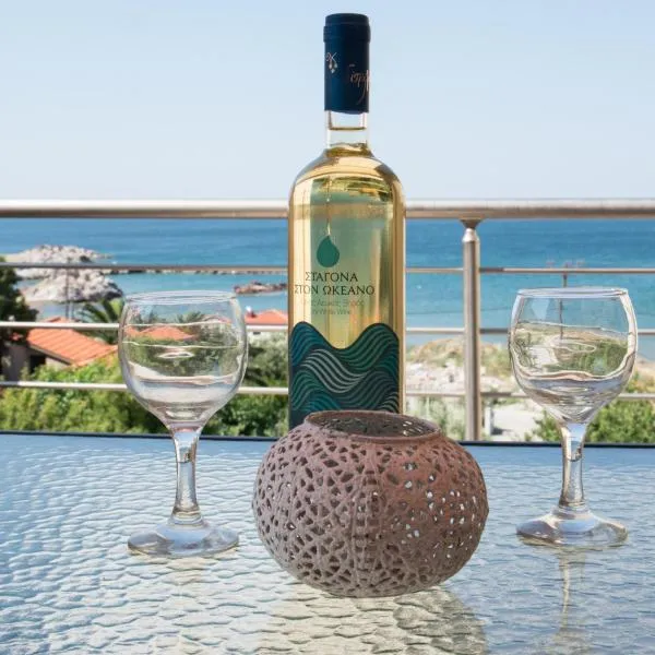 Limnos IRiS Apartments, hotel v destinaci Agios Ioannis Kaspaka
