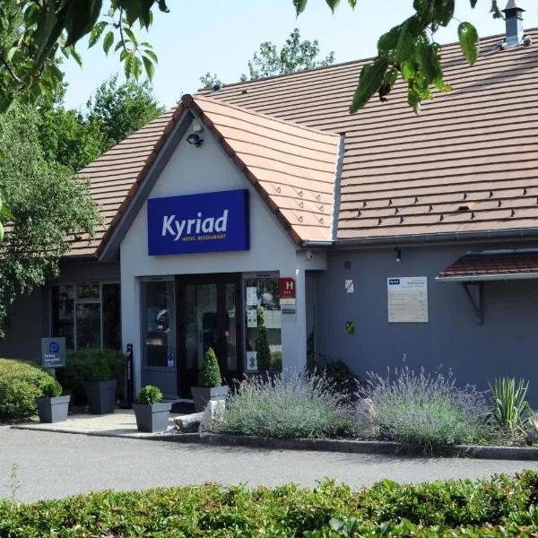 Kyriad Bellegarde - Genève, hotel v destinaci Bellegarde-sur-Valserine