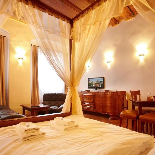 Residence Muzeum Vltavínů, hotel v destinaci Český Krumlov