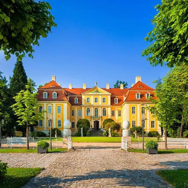 Barockschloss Rammenau, hótel í Rammenau