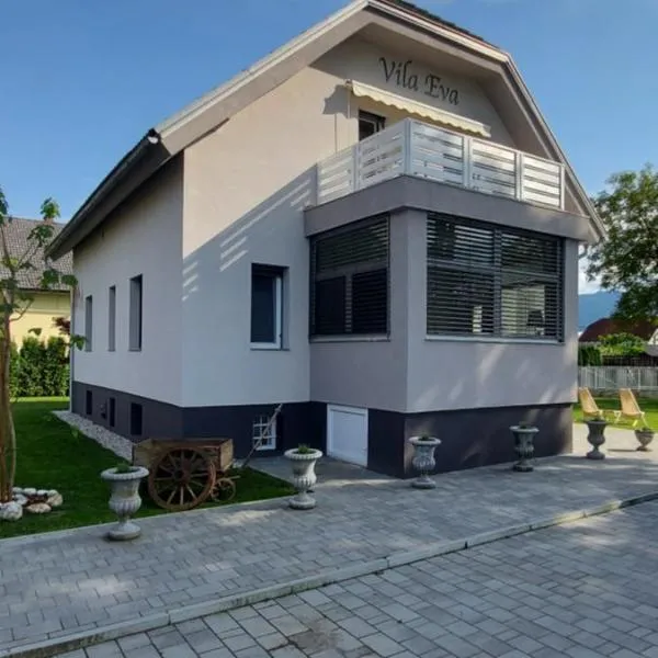 Vila Eva Lesce - Bled: Lesce şehrinde bir otel