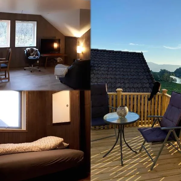 New apartment in Herand, Hardanger: Røyrvik şehrinde bir otel