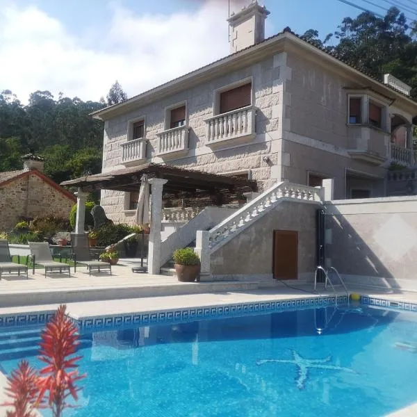 casa salvante, hotel Moañában
