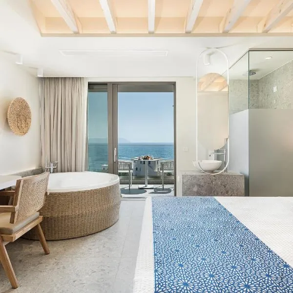 Romantica Hotel Apartments、アギア・ペラギア・キュティーラのホテル