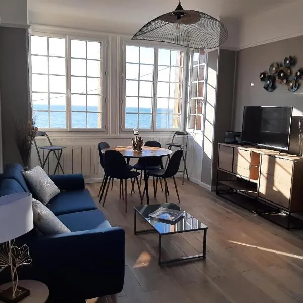 Au gré des marées, appartement face à la mer, classé 3 étoiles，歐村的飯店