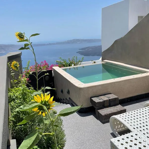 Luxury Villa Blue Dome Santorini, hotel in Imerovigli