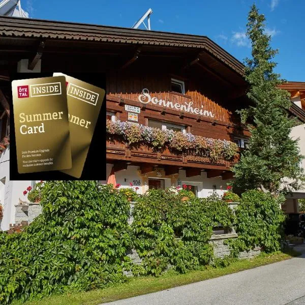 Haus Sonnenheim, hotel v Längenfeldu