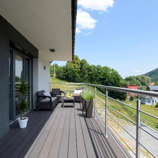Apartamenty Sun、シュチルクのホテル