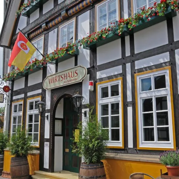 WIRTSHAUS am Niederntor, hotel in Blomberg