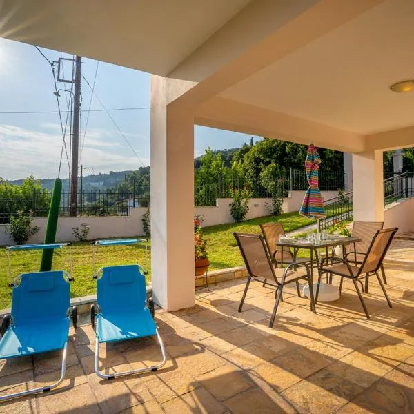 Paralia Platanou seaview house, hotel in Paralía Akrátas