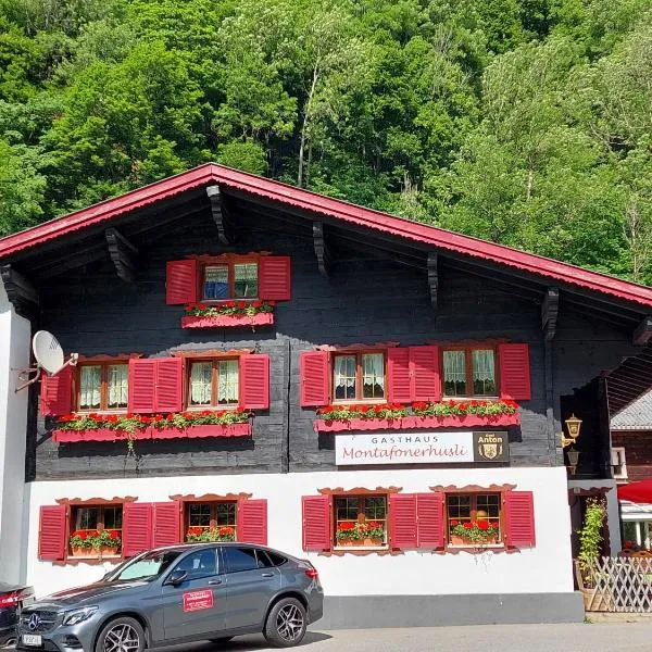 Gasthaus Montafonerhüsli, hotel em Sankt Gallenkirch