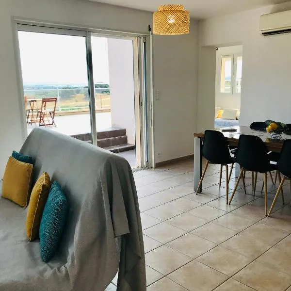 Bel appartement dans villa à la campagne proche d’Ajaccio, hotel u gradu Poggi