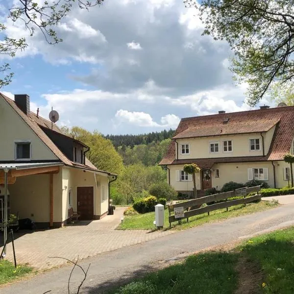 Ferienwohnung am Rohrbacherhof Sabine Rück, hotel in Sinntal