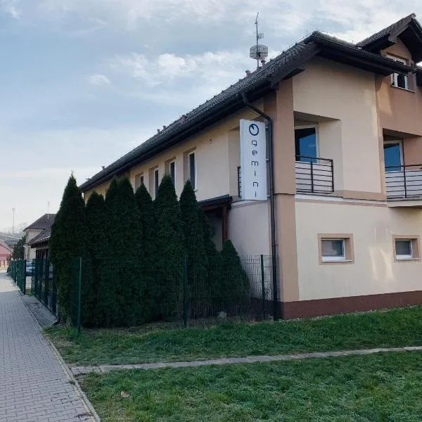 Ubytovňa Gemini, hotel a Stará Turá